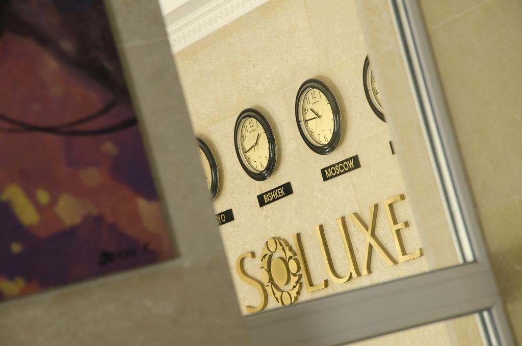 Soluxe Hotel Bisjkek Eksteriør bilde